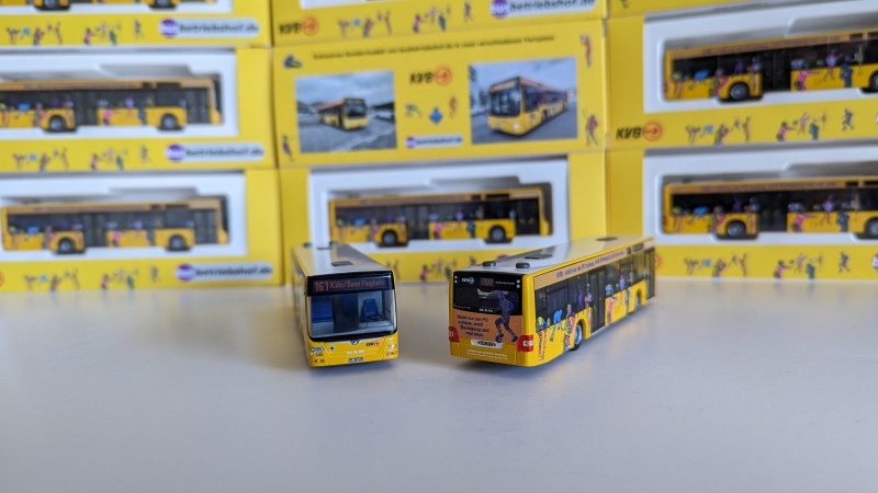 KVB MAN Lions City - Sondermodell Linie 122 Pesch Kapellenweg