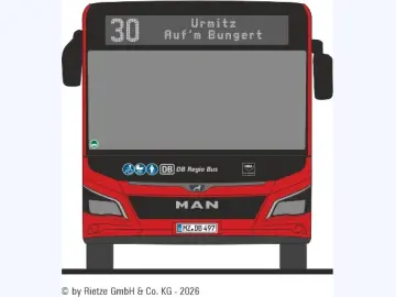 MAN Lions City 18C - DB Regio Bus Mitte - Linie 30 Urmitz