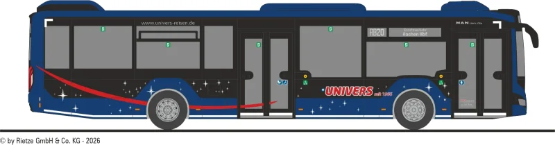 MAN Lions City 12C - Univers Reisen - RB20 Aachen Hbf