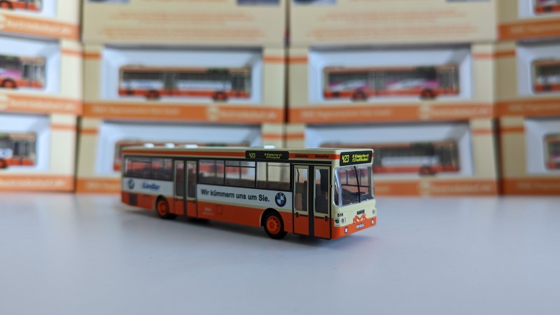 RVK MAN SL 202 - Sondermodell Linie 423 Köln Königsforst Wagen 519 (Werbung BMW Lindlar)