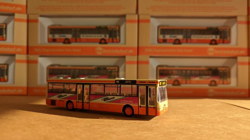 RVK MAN SL 202 - Sondermodell Linie 808 Kall Bf Wagen 542 (Werbung Möbel Wachendorf)