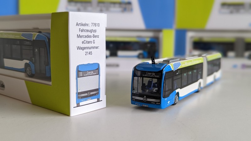 SWM eCitaro G - Sondermodell Linie 8 Coerde - Wagen 2145