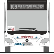Univers Citaro G12 - Modellbus Linie 109 Sülz Hermeskeiler Platz (im Auftrag der KVB)