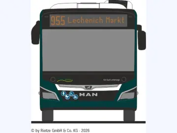 rheineifelbus MAN 18C - Linie 955 Lechenich Markt