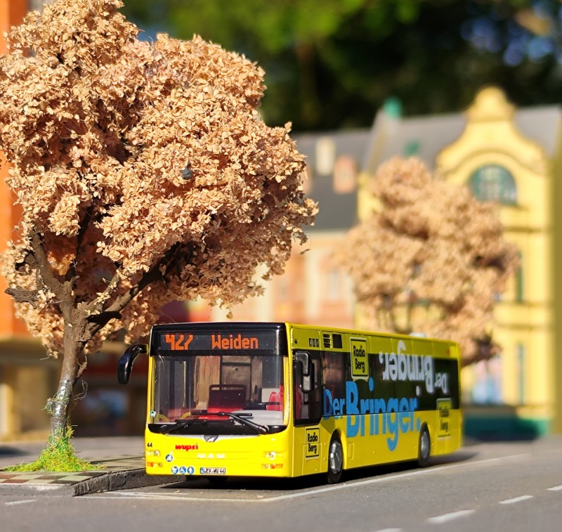 wupsi MAN Lions City - Modellbus Radio Berg Linie 427 Weiden