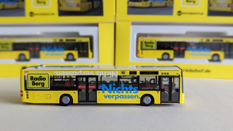 wupsi MAN Lions City - Modellbus Radio Berg Linie 427 Weiden