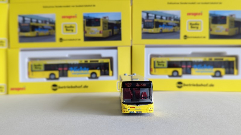 wupsi MAN Lions City - Modellbus Radio Berg Linie 427 Weiden
