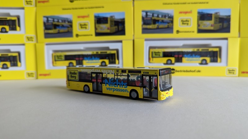 wupsi MAN Lions City - Modellbus Radio Berg Linie 427 Weiden