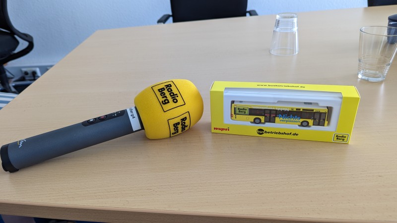 wupsi MAN Lions City - Modellbus Radio Berg Linie 427 Weiden